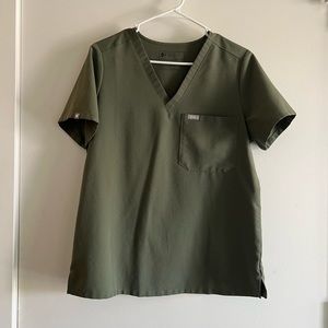 Moss | Figs Catarina Scrub Top | Size Medium